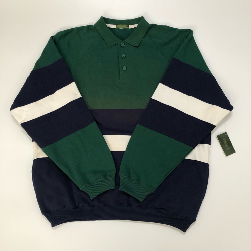 Robinsons Men's Polo Sweatshirt Size X-Large